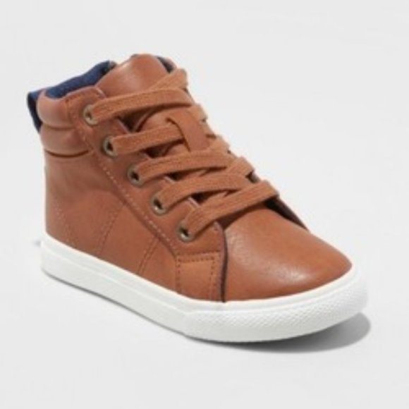 Cat & Jack Other - NWT Cat & Jack Toddler Boys' Sneakers Brown Sz 7
